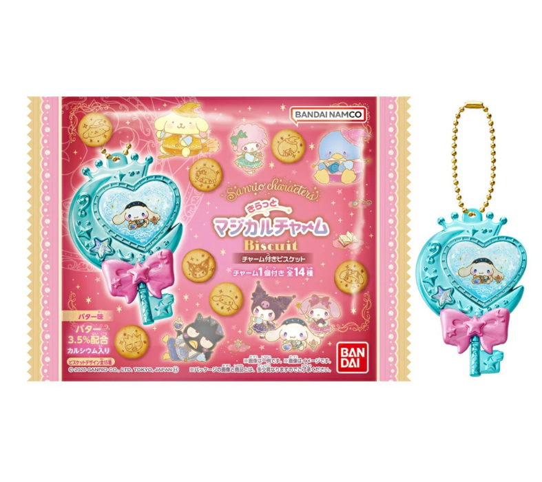 Sanrio|Bandai Candy Toys - Sanrio Characters Cookie Charmcot blindbox/All 14 types|1pcs✔️