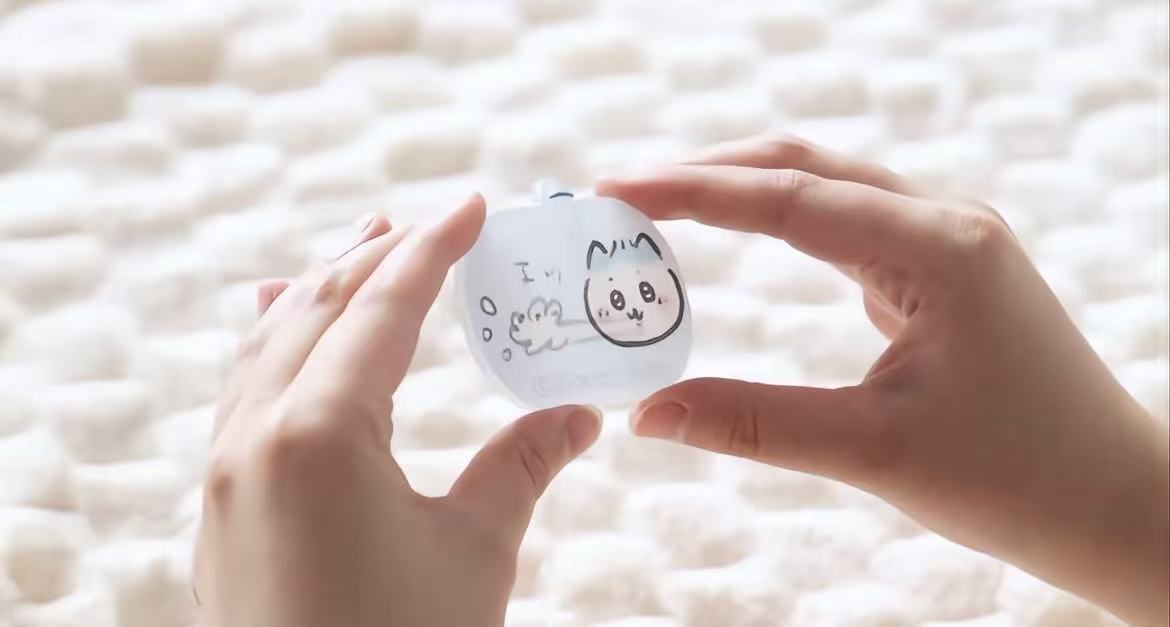 chiikawa|Chiikawa Baby Lenticular Keychain|H49×W70mm approx.