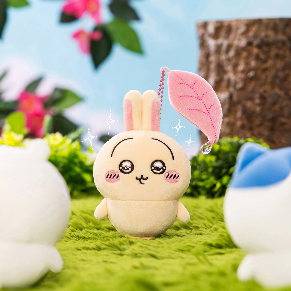 Chiikawa |Clean Eyes Usagi Mascot Holder /Plush Keychain|130×80×50mm approx.