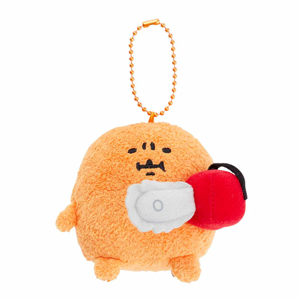 Nagano嘲讽熊|Market Petit Mini Mascot电锯薯饼可乐饼/电锯熊挂件|约H100×W110×D60mm