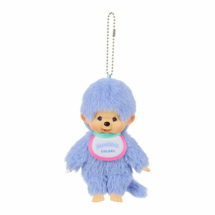 Monchhichi|Colors Mascot Holder /Plush Keychain|H13.5 x W8.5 x D5.5 cm approx.