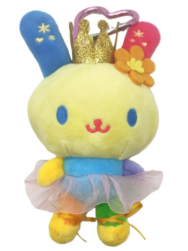 Sanrio|Usahana Mascot Holder /Plush Keychain| 5×7.5×13.8cm approx.
