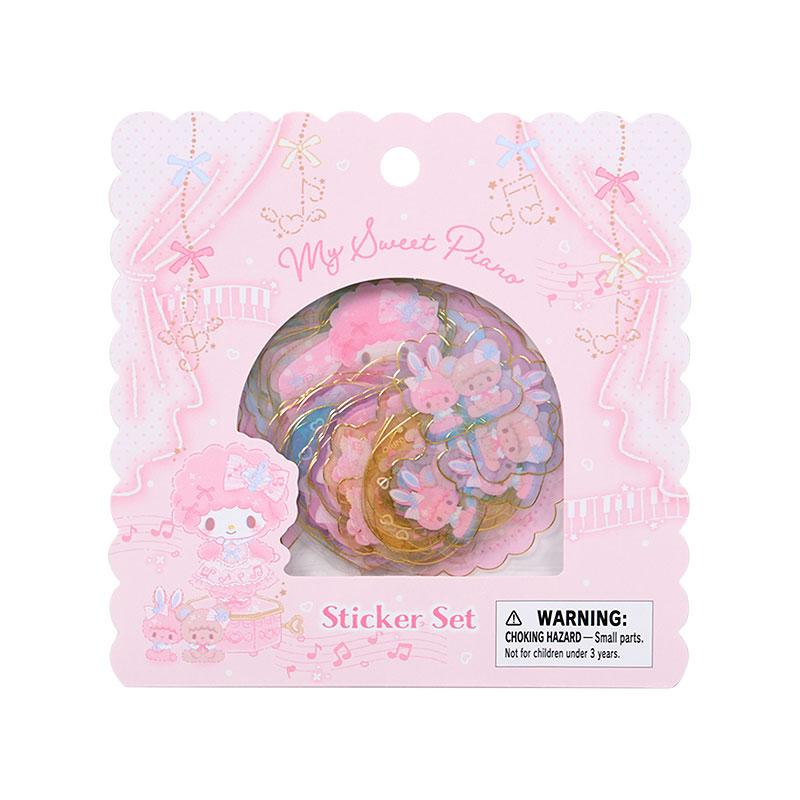 Sanrio|My Sweet Piano Dress-Up Recital Sticker Set|35 pieces