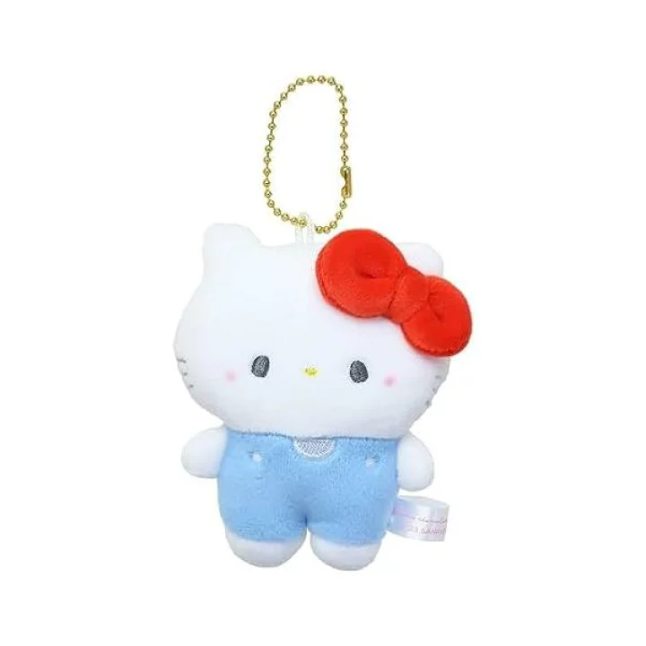 Sanrio|Mochimochi Panda Mascot Holder /Plush Keychain|H105×W105×D45mm approx.