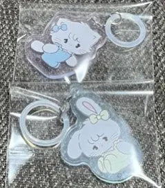 mikko illustrations|Sign Charm Keychain/Keyring mystery bag/blind box/All 8 types|1pcs