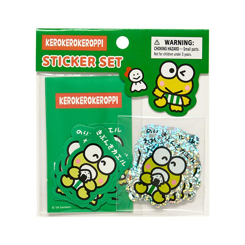 Sanrio|Everyday Use Keroppi Sticker Set|20 piece