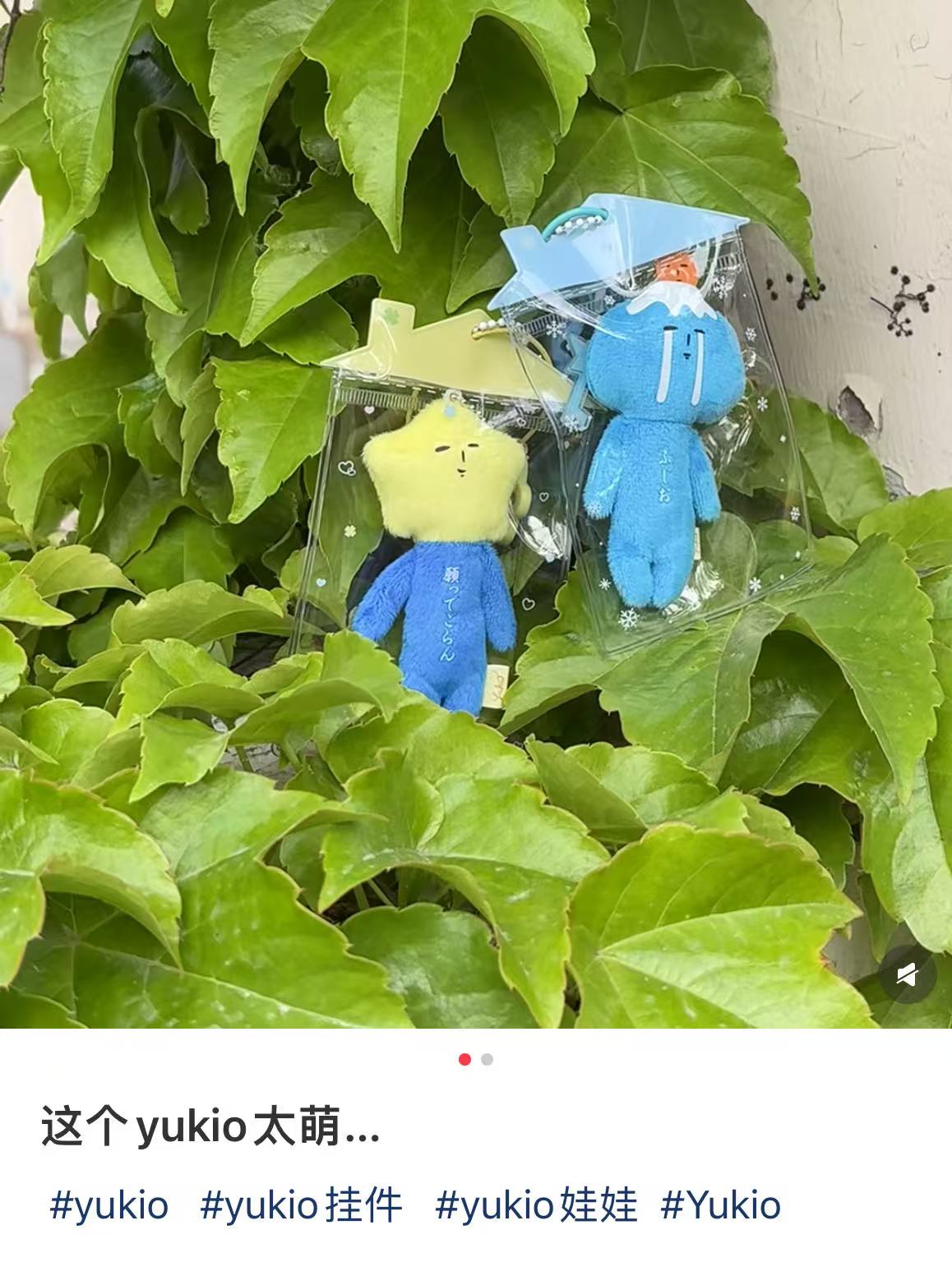 【stores available】Yukio|Collections Mascot Holder /Plush Keychain