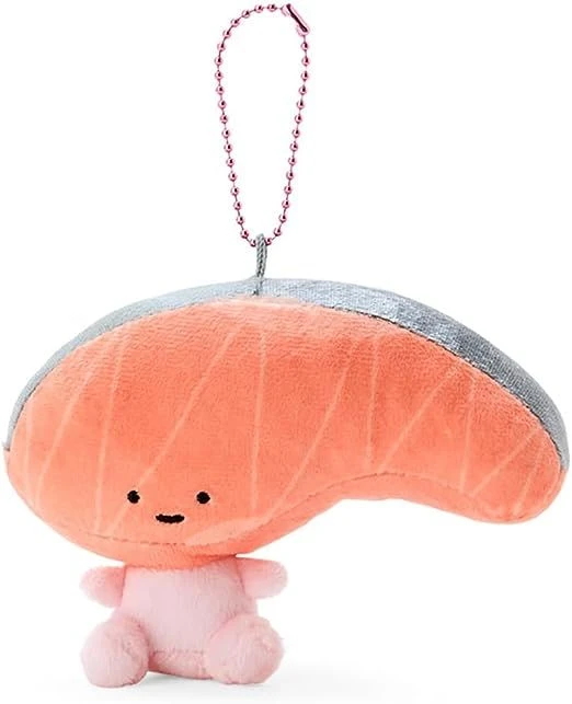 Sanrio|Character Bead chain Mascot Holder /Plush Keychain|11×8×7cm approx.