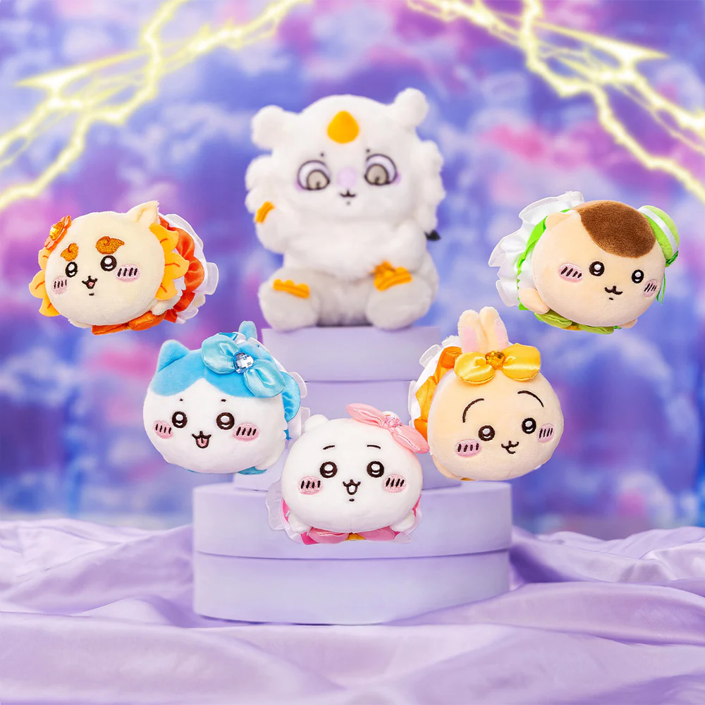 Chiikawa |Magical Chiikawa Laying down Petit Mini Mascot Holder /Plush Keychain|80×60×90mm approx.