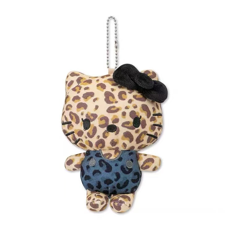 HelloKitty|Avail leopard print Mascot Holder /Plush Keychain