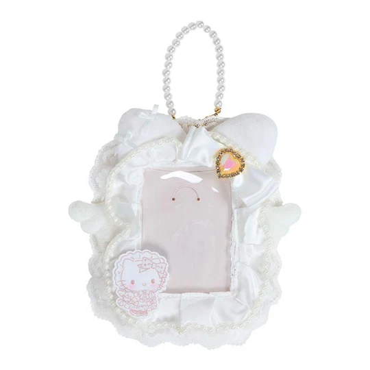 Sanrio|Enjoy Idol Pure White Angel Trading Card Holder|9.2×6.6cm approx.