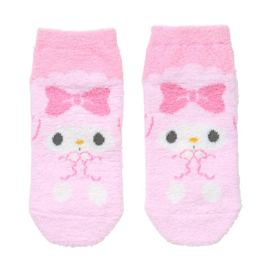 Sanrio|Mokomoko Fluffy Socks|23-25cm approx.