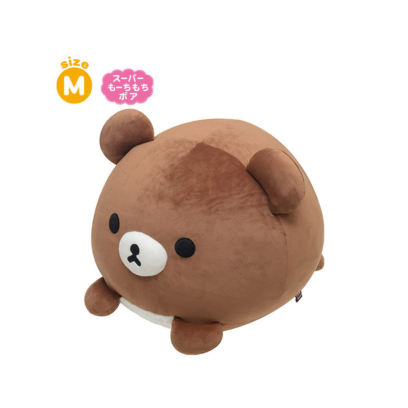 Rilakkuma轻松熊|San-X Super Mochimochi Daifuku Cushion 超好rua软糯圆滚滚抱枕/靠垫|约300×400×150mm