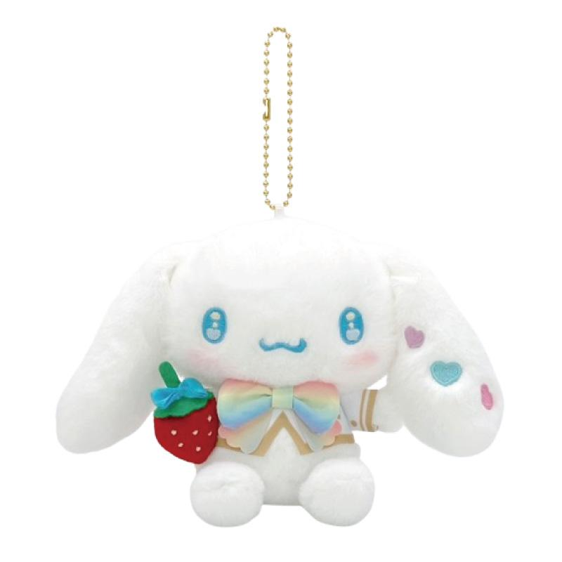 Sanrio|Strawberry Newspaper 50th Anniversary Mascot Holder /Plush Keychain|12×14.5×6cm approx.Approx.