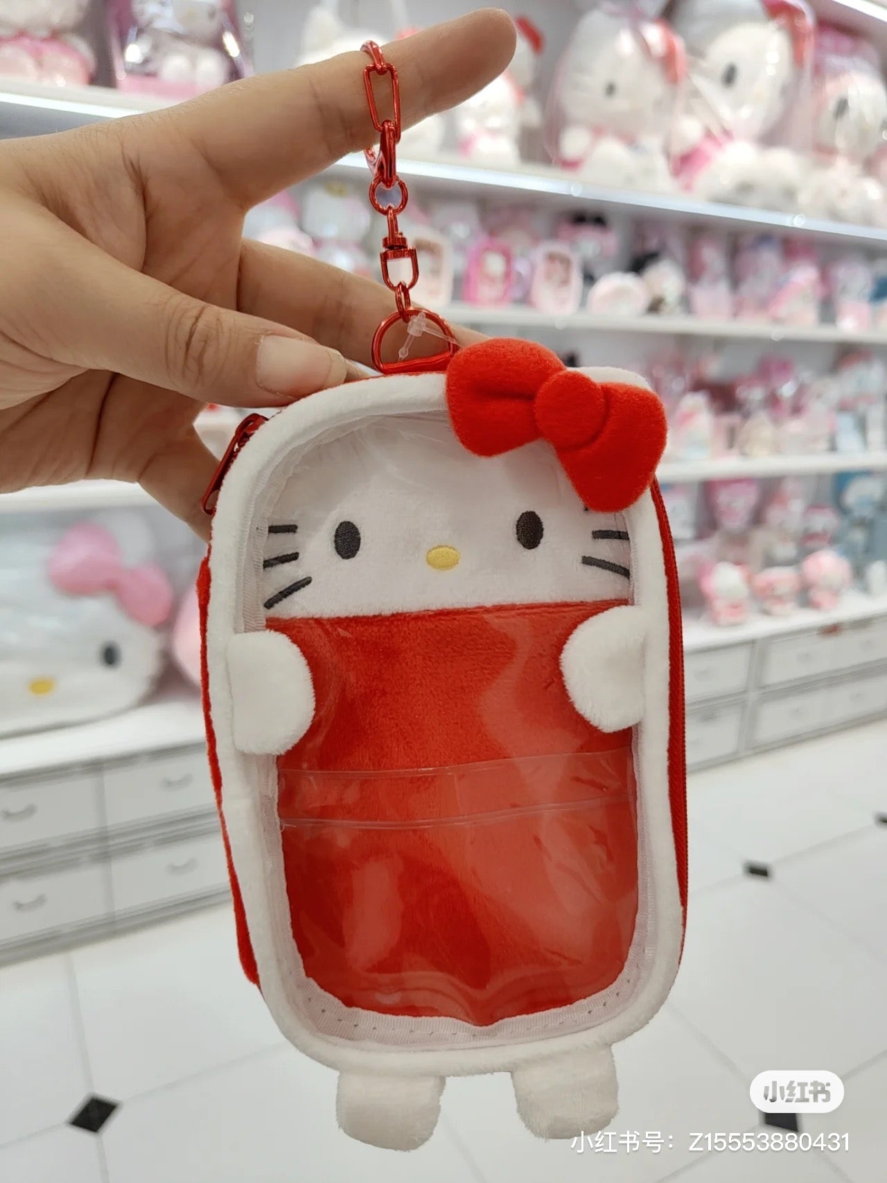 Sanrio|Enjoy Idol Acrylic Stand Holder|11.5×2.5×18cm approx.