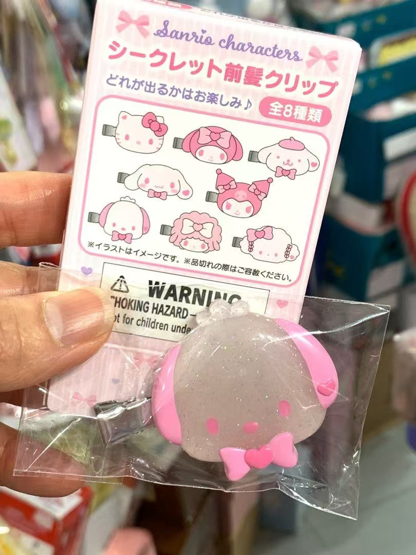 Sanrio|Secret Bangs Clip - Sakura 2025 Blind Box/All 8 types|1pcs