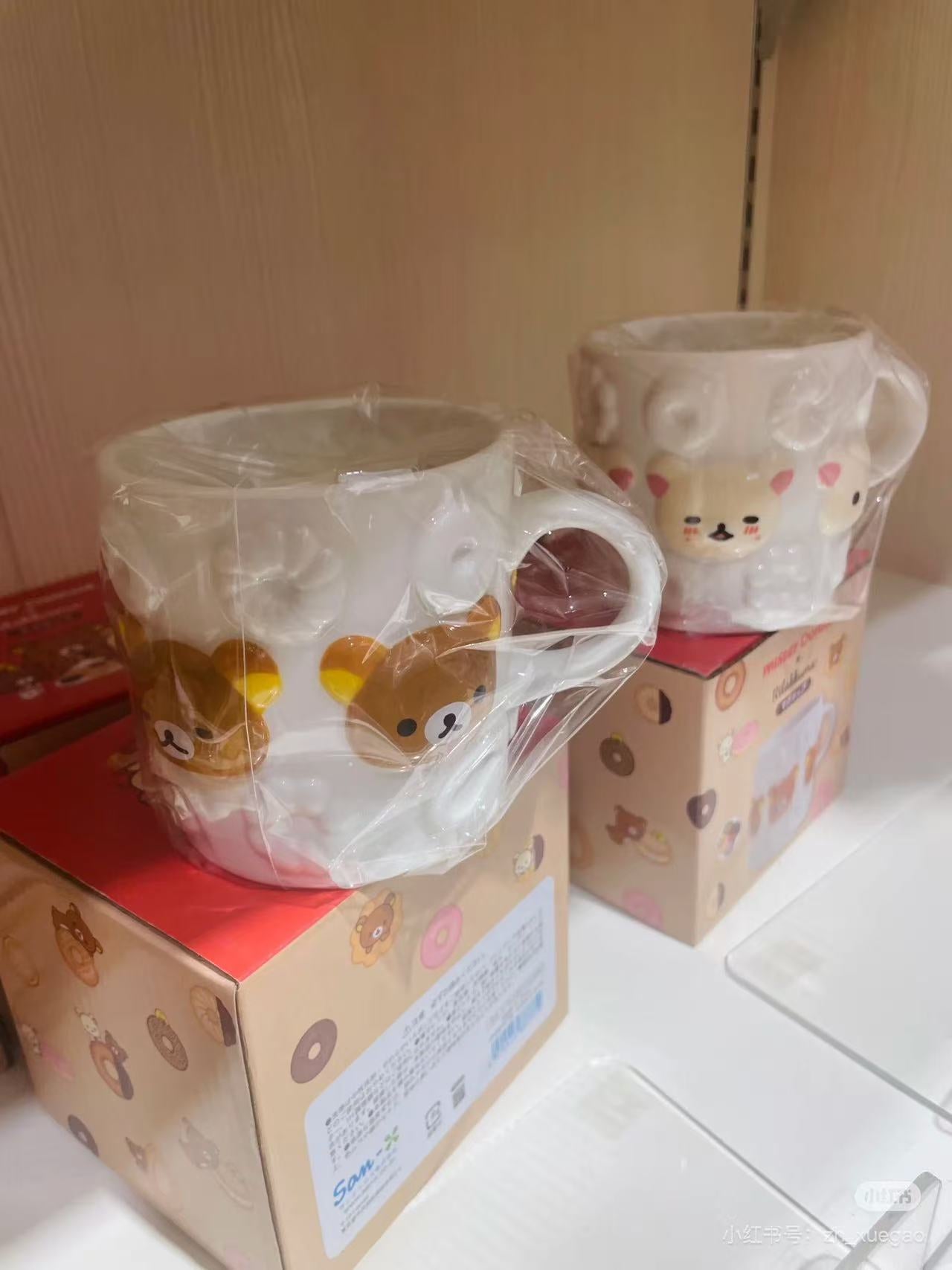 Rilakkuma|Mister Donut Mascot Mug|100 x 110 x 110 mm approx.