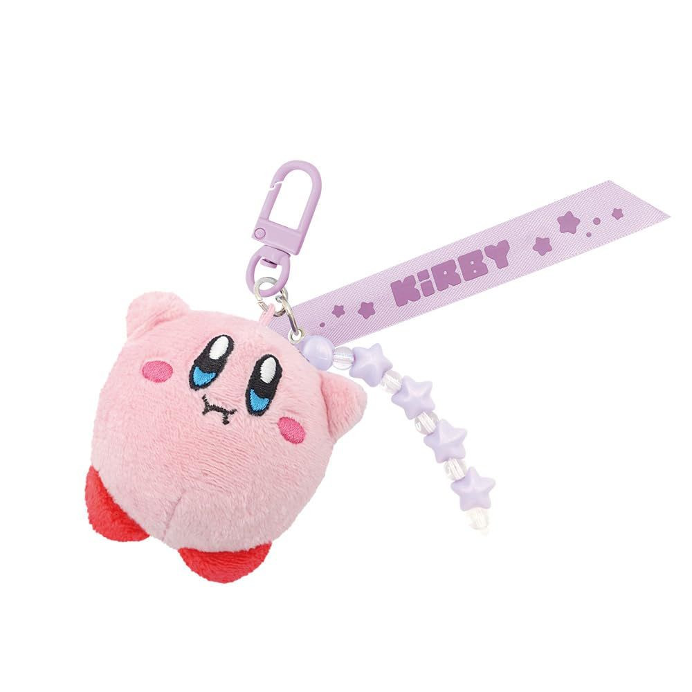 Kirby|Nukueeze Mascot Holder /Plush Keychain|8.5 × 7 × 7 cm approx.