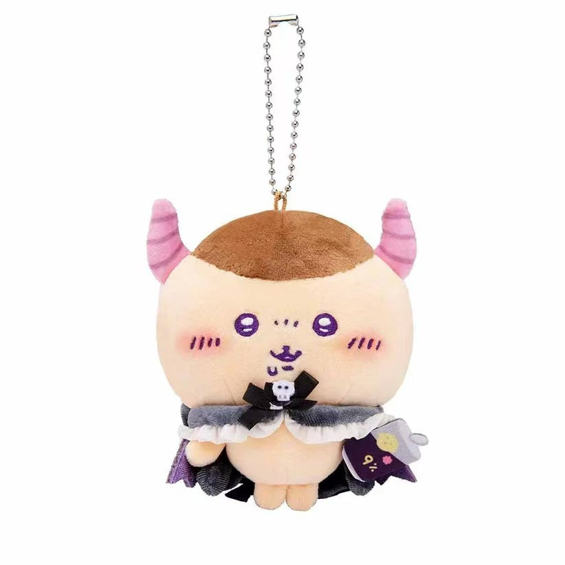 【limit 1】chiikawa|Angel & Demon Mascot Holder /Plush Keychain|H120 x W80 x D70mm approx.