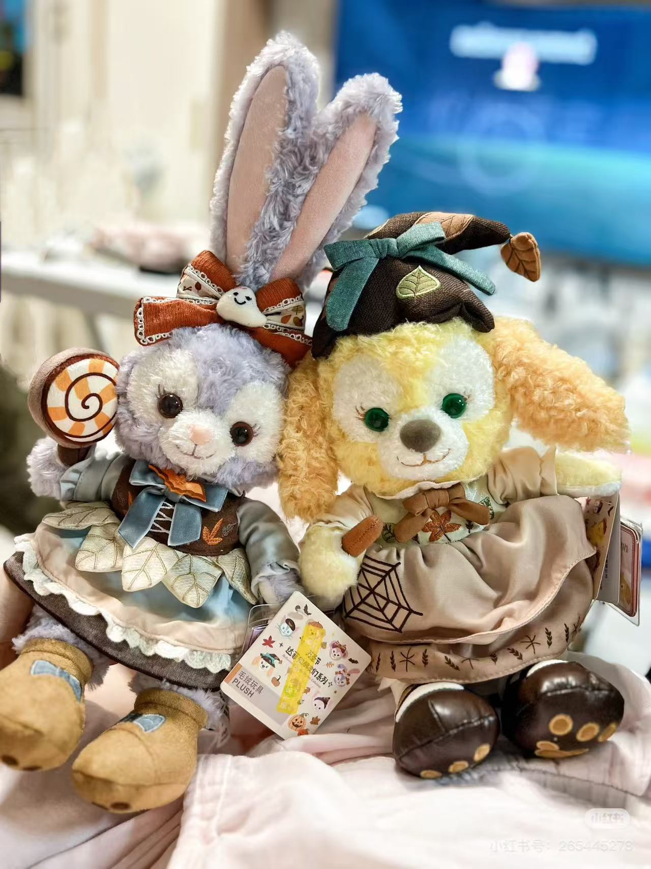 Disney SH|24 Autumn Plush Dolls/PlushToy 2024万圣节限定达菲和朋友们系列毛绒玩偶/公仔