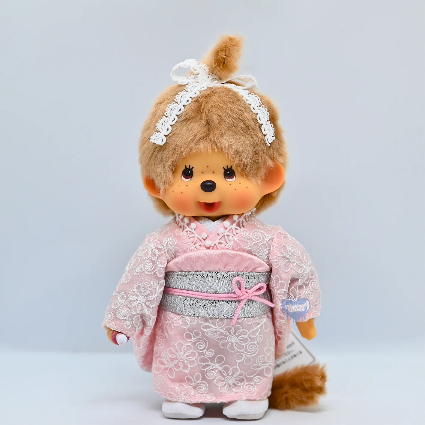 Monchhichi|Kimono Pink Girl Plush Dolls/Plush Toy|H20cm approx.