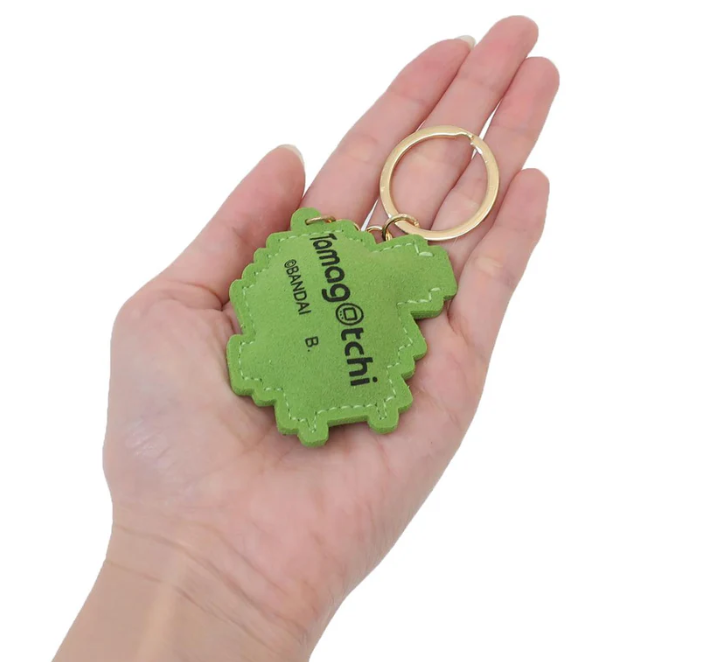 Tamagotchi|Rhinestone Keychain/Keyring|50 x 60 x 20mm approx.