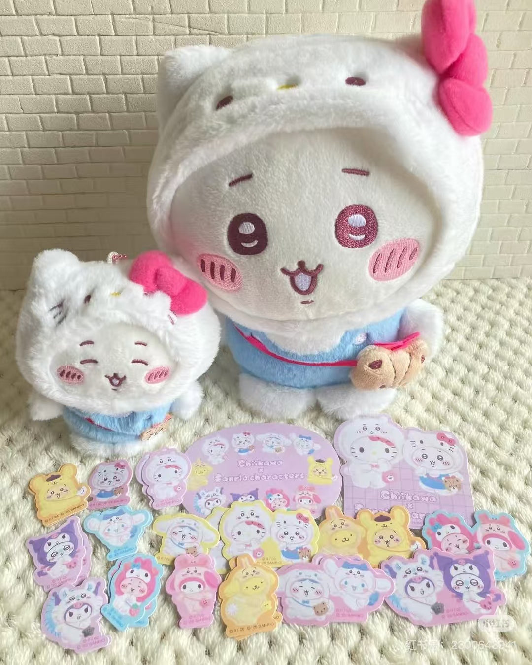 【limit 1】Sanrio|Chiikawa X Sanrio Characters Plush Dolls/Plush Toy|16 x 19 x13cm approx.