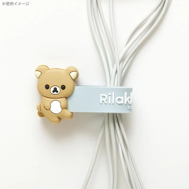Rilakkuma轻松熊|轻松熊数据线收纳扎带|全长约10cm