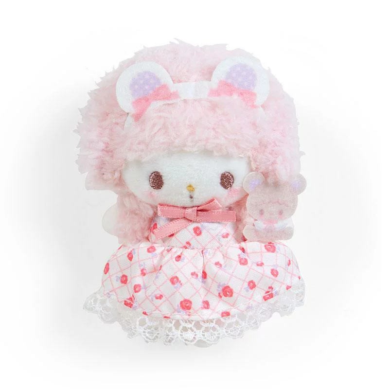 Sanrio三丽鸥|Piano小羊/必爱诺生日系列小羊造型玩偶别针/胸针|约7x4x9 cm