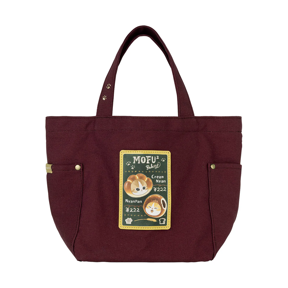 Mofusand|Mofumofu Bakery Lunch-size tote bag with gusset|H235 x W230 x D130mm approx.
