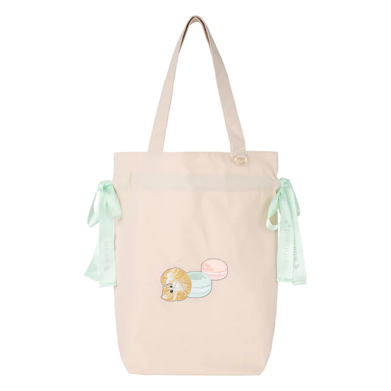 Mofusand|Drawstring Tote Bag|445×385×135mm approx.