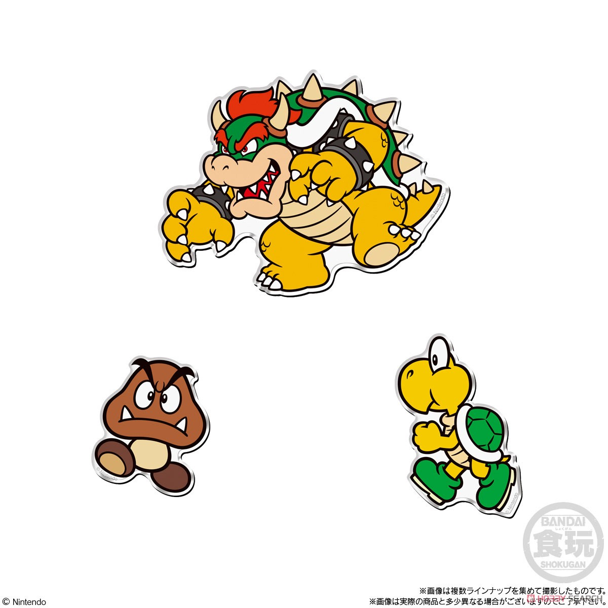 Nintendo|Super Mario Chara-Magnets超级马里奥冰箱贴食玩盲盒/全20种|1枚入
