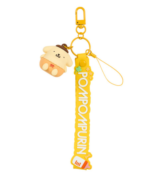 Sanrio|3D Mascot Hand Strap|4×3.5×4cm approx.