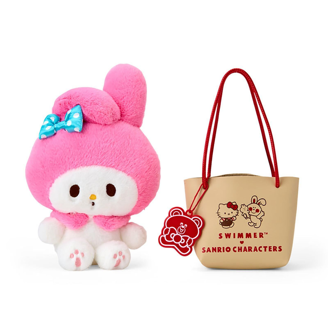 Sanrio|swimmer (2nd Edition) Plush Dolls/Plush Toy|22.3 x 15.2 x 9.0cm approx.