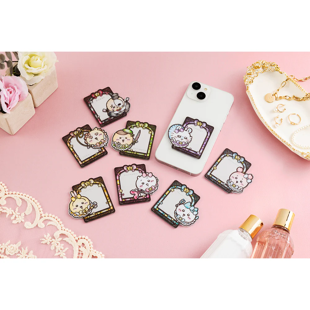 Chiikawa 吉伊卡哇|Magical Chikawa Trading Stained Glass Style Miraculous Stickers魔法少女系列彩色玻璃窗亚克力镜子贴纸盲盒/全8种|1枚入