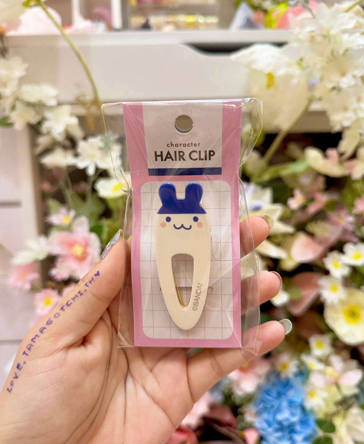 Tamagotchi|Potchichi Hair Clip|H70 × W35 × D15mm approx.