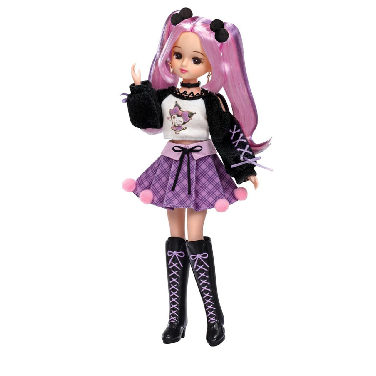 Licca|Sanrio Licca-chan LD-11 Cool Kuromi |26 x 12 x 4cm approx.