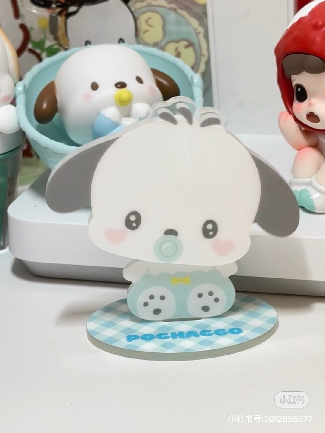 Sanrio三丽鸥|Secret Swaying Acrylic Stand Baby - Blind Box秘密系列摇摇乐吃奶嘴宝宝亚克力立牌盲盒/全8种/可以摇头|1枚入