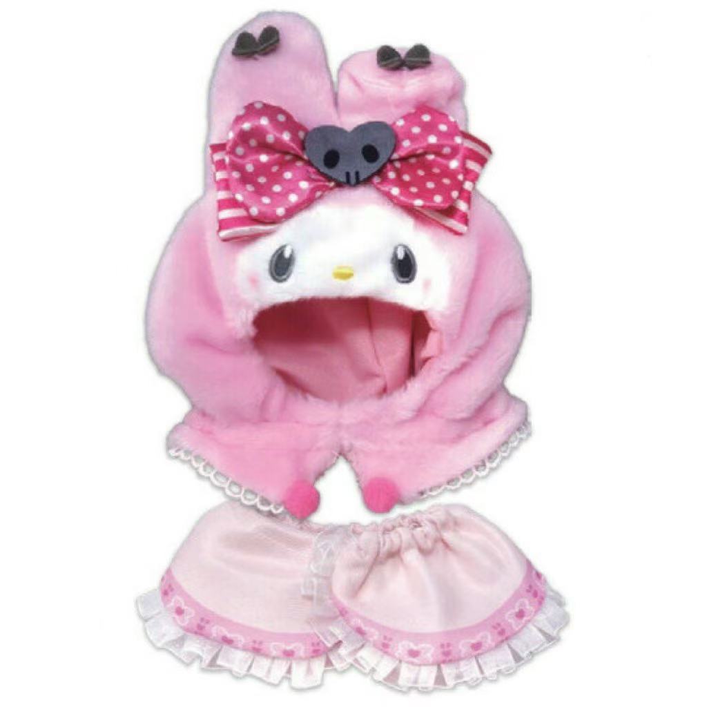Sanrio|My Melody 50th & Kuromi 20th Anniversary Dress-up Clothes |S/ 11cm approx.