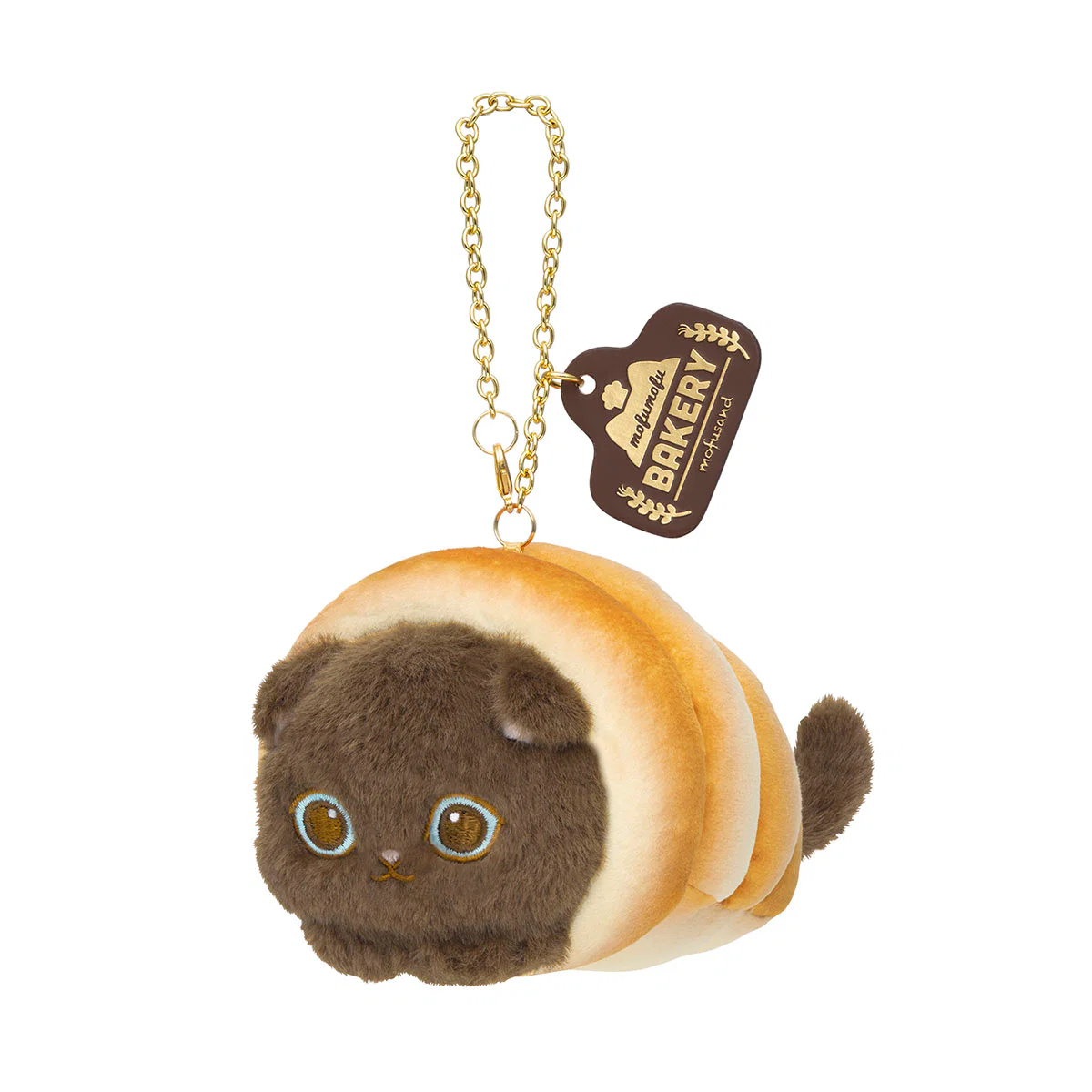 Mofusand|Mofumofu Bakery Mascot Holder /Plush Keychain|H150 x W100 x D95mm approx.