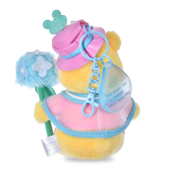 Disney|ENJOY RAIN Mascot Holder /Plush Keychain|H18×W12.5×D8.5cm approx.