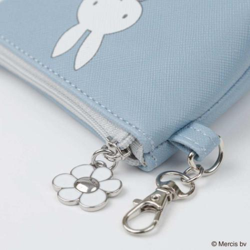 Miffy|BLUE FLOWER Pouch| 105x65x35mm approx.