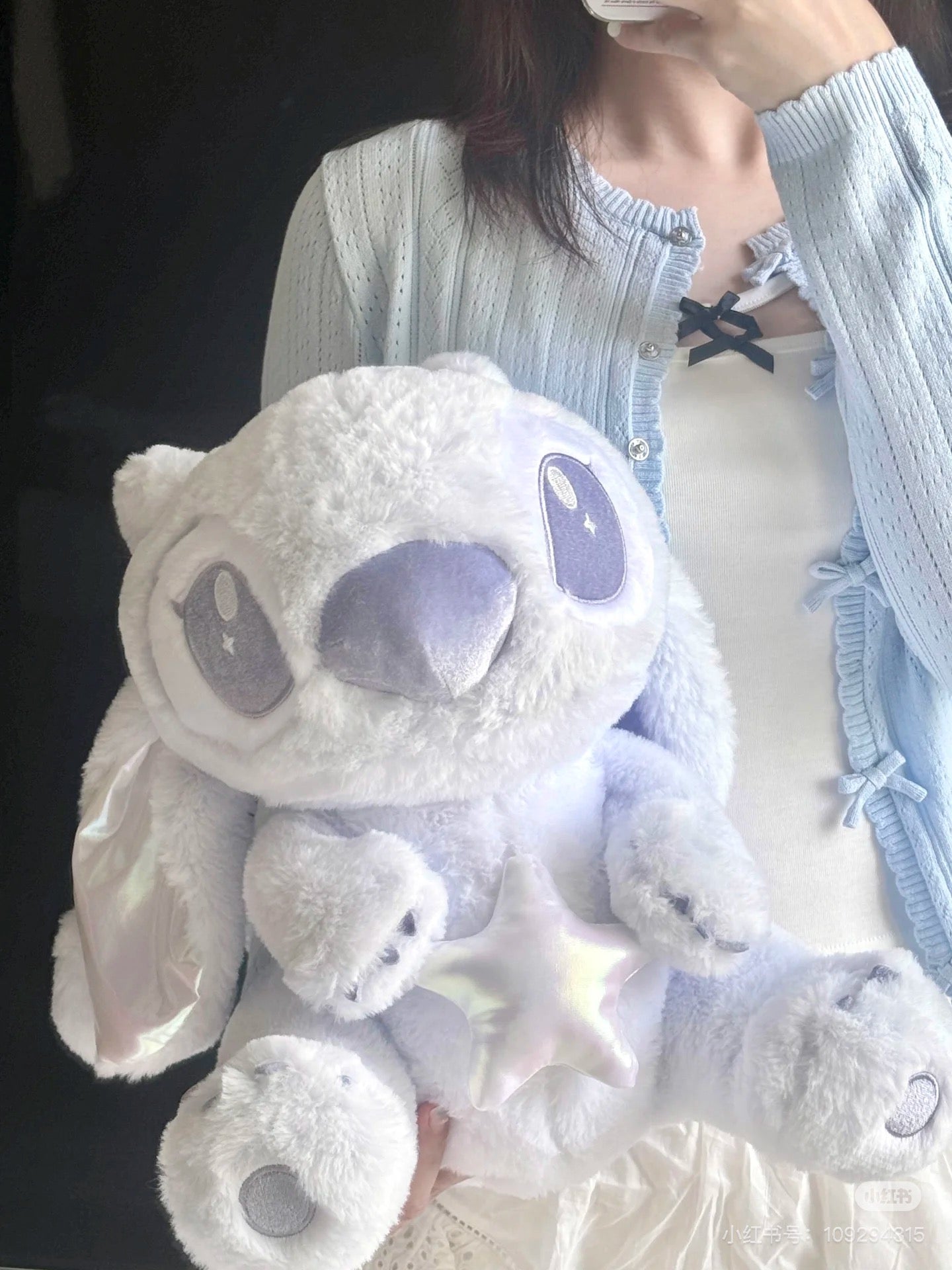 Disney SH|心愿派对系列抱星星坐姿毛绒玩偶/公仔