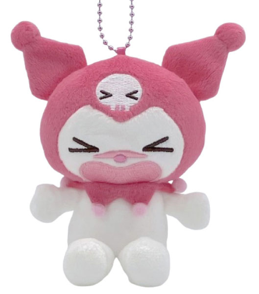 Sanrio|Kuromi 20th Anniversary Nurse Mascot Holder /Plush Keychain|H11 x W10 x D5.5cm approx.