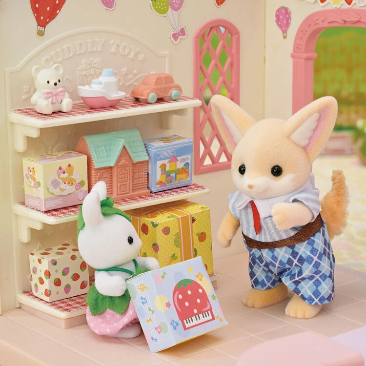 【store available】SylvanianFamilies|Strawberry Nursery Room House Set Calico Critters