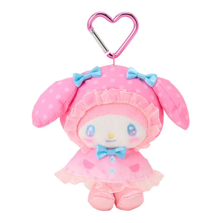 Sanrio|Sweet Rain Collection Raincoat Mascot Holder /Plush Keychain|9×7.5×13cm approx.