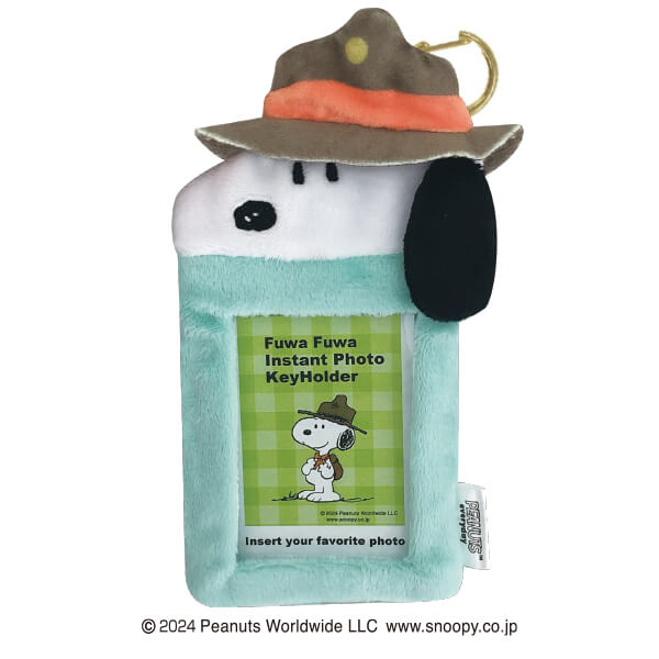 Snoopy|史努比小猎犬童军毛绒卡套/证件套|约H15×W9×D1cm