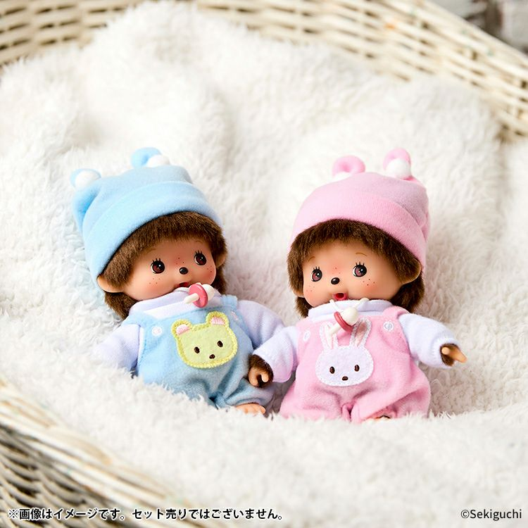 ☆ hebe.bocho様│モイス３ ＆ ナリッシュ１ Monchhichi｜Bebichhichi Revival Dress Plush Dolls/Plush Toy｜H16 x