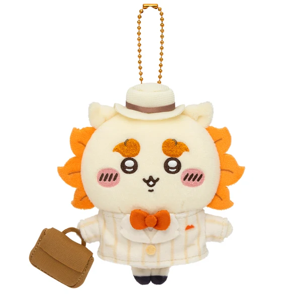 chiikawa|Otaru Limited Edition Retro Mascot Holder /Plush Keychain|H140 x W90 x D50 mm approx.