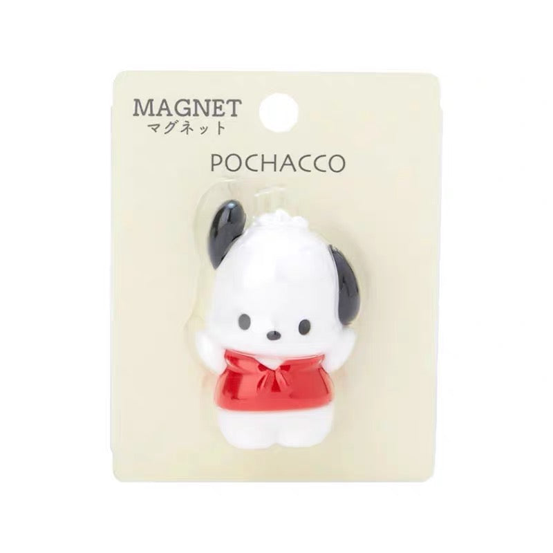 Sanrio|Mascot Magnet| 4.3×2.5×5.3cm approx.